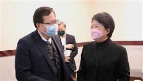 盧秀燕赴行政院會爭取台中建設 盼會展中心西側展館早日動工(圖/台中市政府)