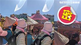 白沙屯媽祖到台中！「神秘白光」降落轎頂　信徒目擊全程驚：媽祖發功了▲（圖／網友授權提供）

