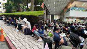 換護照人潮擠爆外交部。（圖／記者李依璇攝影