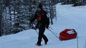 ▲台灣好手陳彥博在極地超馬700公里橫越賽中，已徒步移動了607.7公里，暫居第2名。（圖／翻攝自陳彥博臉書）