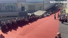 台南,星雲大師,大仙寺,信眾,跪拜,涅槃塔,荼毘,長老