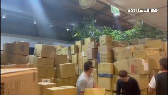 倉庫滿滿物資　愛心送往土耳其重災區