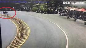 新北市,新店,北宜公路,自摔,財茂彎