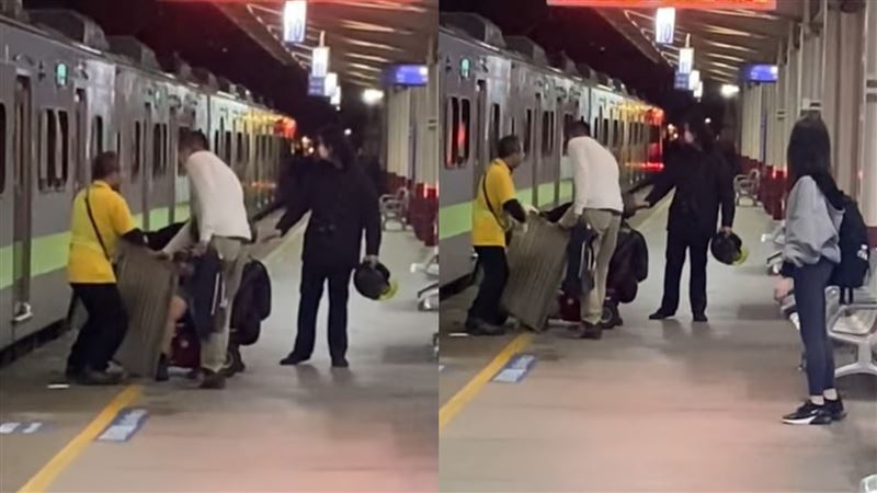 車站人員好心引導上車　身障者竟出手攻擊