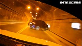 廂型車,花蓮,打滑,蘇花公路,隧道,台9線（圖／翻攝畫面）
