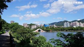 游淑慧說，大湖公園是一個景觀優美地區，但這裡並不是觀光休閒區，而且屬於防災型的滯洪人工湖泊，同時又具有生態景觀共好的公園機能，是內湖區生態化示範公園。（圖／記者李鴻典攝）