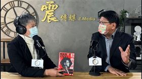 屏東縣前縣長潘孟安今（14）日中午接受網路節目「新聞不芹菜」專訪。（圖／翻攝「新聞不芹菜」臉書)