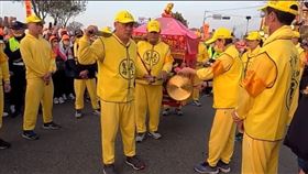 媽祖現場突然停駕。（圖／翻攝自白沙屯拱天宮）