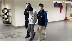 花蓮自強外役監受刑人魯宗龍在汐止網咖遭到逮捕。（圖／翻攝畫面）