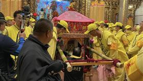 白沙屯媽祖駐駕彰化社頭協天宮。（圖／翻攝自白沙屯拱天宮臉書）