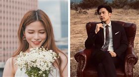 ▲蘿莉塔跨年夜被求婚成功，男方是演員戴偉智、交往細節也曝光。（圖／翻攝雙方臉書）

