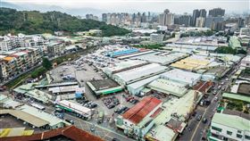 文高用地現況使用示意圖(預計解編後為公園用地六及住宅區，圖片為新北市政府提供)