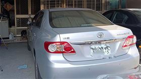 女網友的停車位遭到外車占用。（圖／翻攝自爆怨公社）