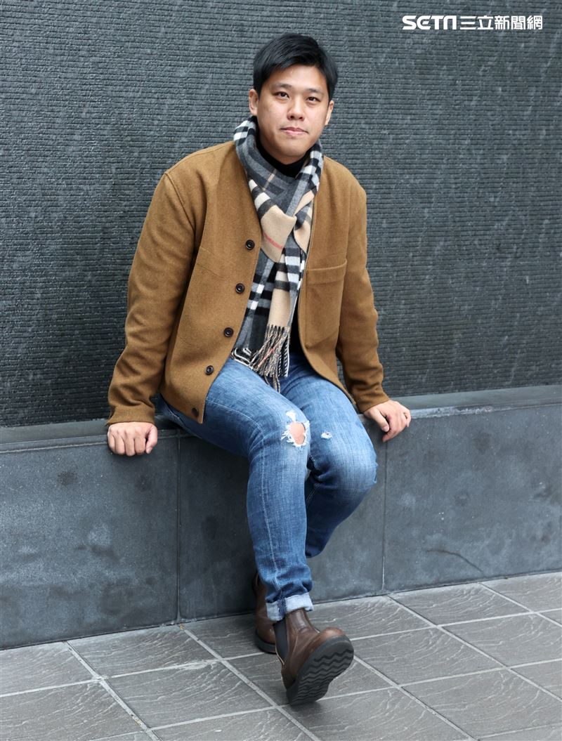 葛斯齊三立新聞網專訪。（記者邱榮吉/攝影）