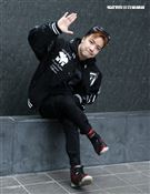 圤智雨三立新聞網專訪。（記者邱榮吉/攝影）