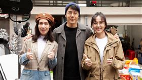 胡宇威、小薰跟魏蔓。（大愛提供