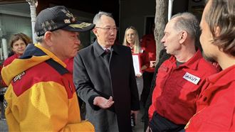 赴前線協調救災　黃志揚讓土耳其看見台灣