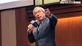 財信傳媒集團董事長謝金河。（圖／記者戴玉翔攝影）