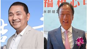 郭台銘、侯友宜。（圖／翻攝臉書）