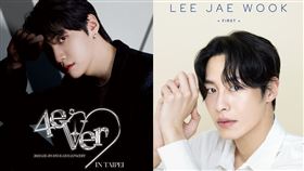 李鎭赫（左）和李宰旭（右）都將訪台。（合成圖／C-JeS Entertainment、大藝未來國際有限公司提供）