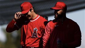 ▲大谷翔平（左）。（圖／翻攝自天使推特）