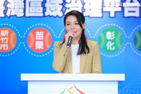 中台灣區域治理平台啟動。新竹市長高虹安。（圖／台中市府提供）