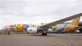 酷航X皮卡丘彩繪機,酷航提供