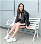 蔡小潔產後復出三立新聞網專訪。（記者邱榮吉/攝影）