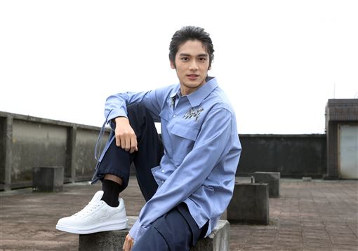 張碩航三立新聞網專訪。（記者邱榮吉/攝影）