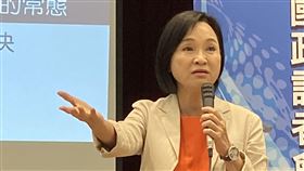 朱立倫、柯志恩出席國政基金會記者會。(圖/國民黨提供)