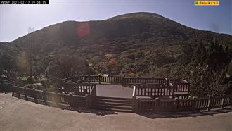 北投罕見3.1地震！大屯山監視器晃一大下