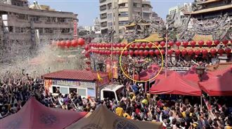 白沙屯媽祖進北港朝天宮！震撼畫面曝光