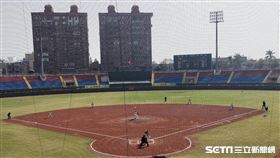 ▲WBC台灣隊在嘉義市球場練習賽。（圖／記者蕭保祥攝影）