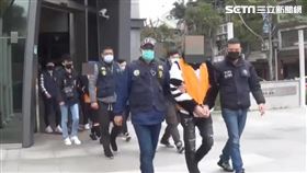 竹聯幫弘仁會李姓成員率眾向蘇澳餐廳及紓壓館強索保護費遭逮。（圖／翻攝畫面）