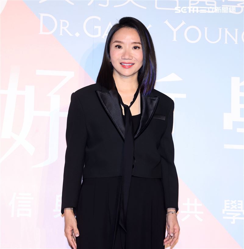 陶子、佼佼合體活動。（記者邱榮吉/攝影）