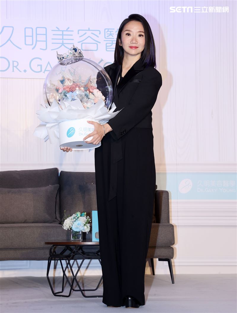 陶子、佼佼合體活動。（記者邱榮吉/攝影）