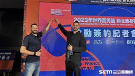 海神洋將庫薩斯、特攻洋將艾德。（圖／記者蔡厚瑄攝影）