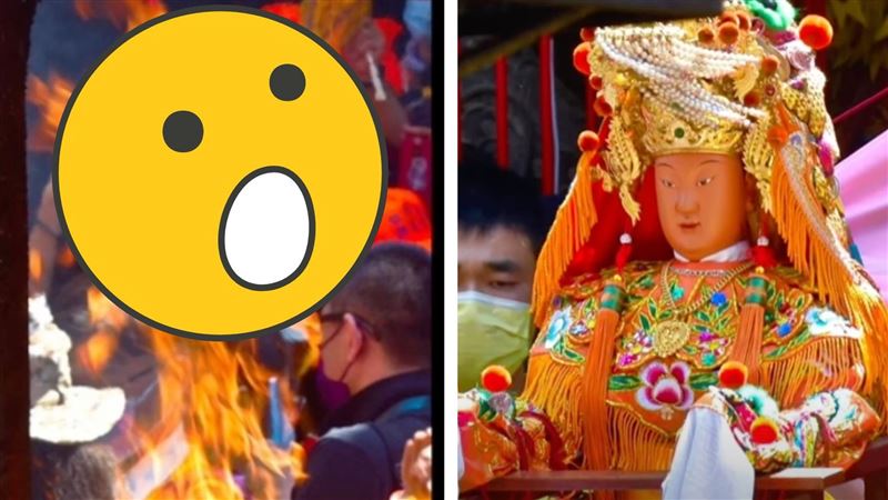 白沙屯媽祖駐駕朝天宮　天公爐現火龍神蹟