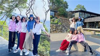曾馨瑩關穎貴婦團出遊照曝　網：都是美女