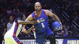 ▲普侯斯（Albert Pujols）出席NBA明星賽名人賽。（圖／美聯社／達志影像）