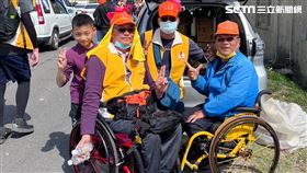 白沙屯媽祖 輪椅 蘇龍火 記者鄭尹翔攝影
