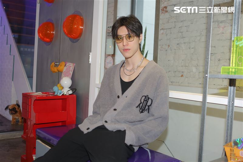 成晞三立新聞網專訪。 （圖／記者楊澍攝影）