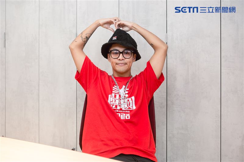 屁孩、盧以恩三立新聞網專訪。 （圖／記者楊澍攝影）