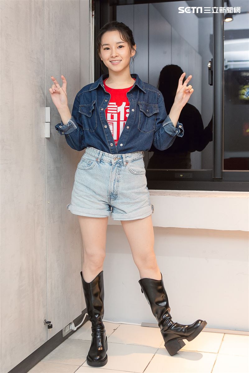 屁孩、盧以恩三立新聞網專訪。 （圖／記者楊澍攝影）