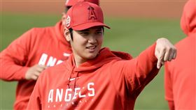 ▲大谷翔平春訓第2天享有特權。（圖／美聯社／達志影像）