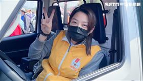 白沙屯媽祖 累了請上車 記者鄭尹翔攝影