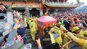 白沙屯媽祖抵達通宵慈后宮，距離回鑾只剩最後一哩路。（圖／民眾提供）