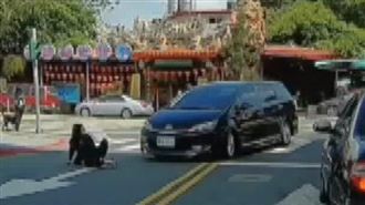 行人地獄再+1　女綠燈過馬路被車轉彎撞