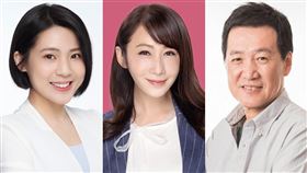 徐巧芯,許淑華,費鴻泰。（合成圖／翻攝自徐巧芯、許淑華、費鴻泰臉書）