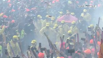 通霄不夜城！白沙屯媽祖回鑾人潮湧台1線